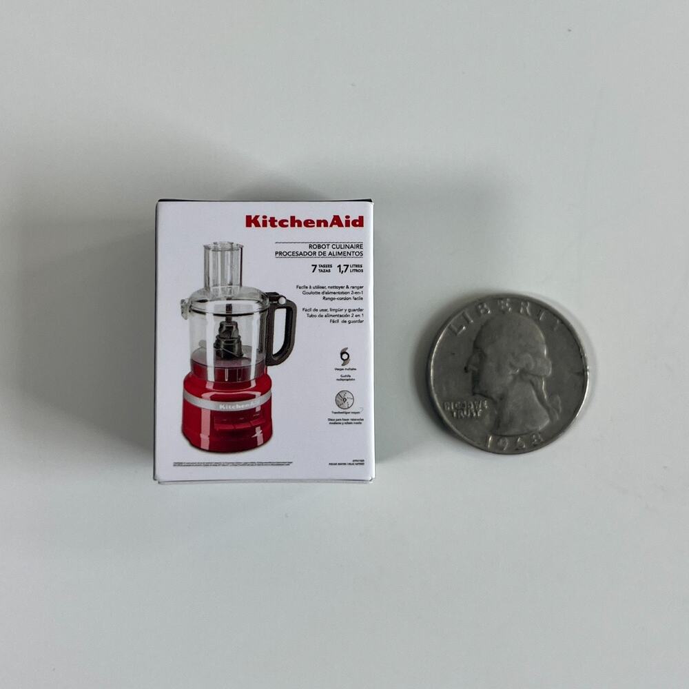 Zuru Mini Brands Home KitchenAid Food Processor Ultra Rare Miniature Toy NIB